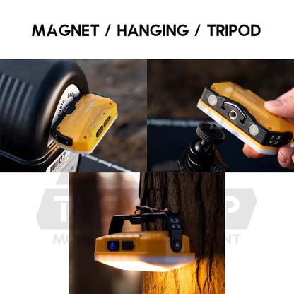 Wellhike SWS Edge Armor Light 4000mah High Brightness Outdoor Camping Lamp Tripod Magnet Hanging Lamp Lampu