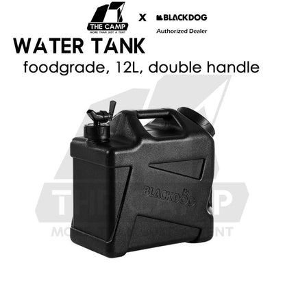 Blackdog Water Tank 12L Foodgrade HDPE Outdoor Camping Bekas Air BD-ST004