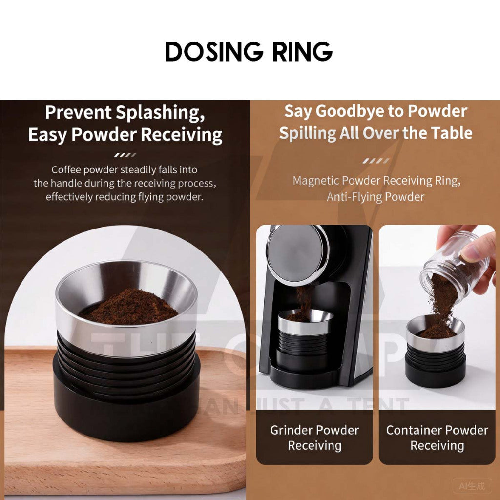 Cliton Expresso Coffee Maker Machine Outdoor Portable Set with Storage Bag Capsule Ground Powder 2 in 1 20Bar CL-CFS32
