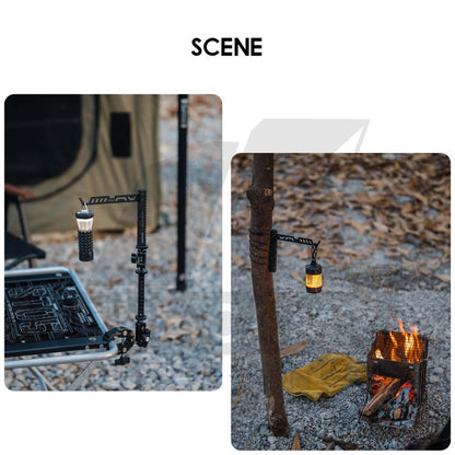Shinetrip Rope Hanger Lamp Lantern Hanger Tripod Cloth Light Stand Outdoor Camping A567