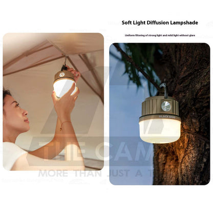 Blackdog Camping Light with Solar Charging Spot Light Flash Lamp Outdoor Camping Lantern Lampu CBD2550ZM031