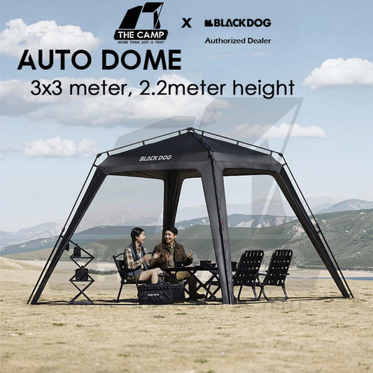 Blackdog Quick Open Auto Dome with optional Door Cloth Groundsheet Outdoor Camping CBD2550WS061