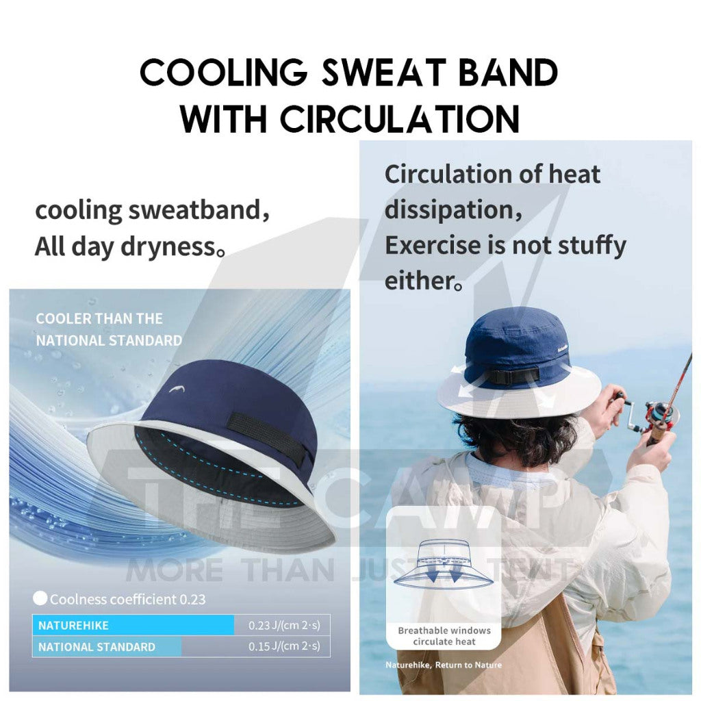 Naturehike Fisherman Hat Camping Outdoors Folding Ultralight Breathable Cap Hats Hiking Fishing CYY2551FS013