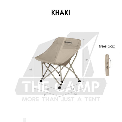 Naturehike T04 Camping Moon Chair Widen Seat Foldable Folding Quick Open Outdoor All Terrian Kerusi Healing CNK2550JJ022
