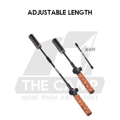 Wellhike SWS Flame Torch Gun Outdoor Camping High Power Firepit Fire Pit Burner Gas Adaptor Butane Flame Thrower