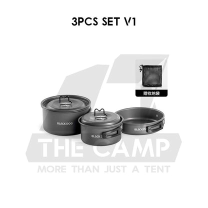 Blackdog Aluminium Pot Set Cookware Cooking Set Kettle Pan Pot Camping Outdoor Picnic CBD2550CF012 CBD2550CF019