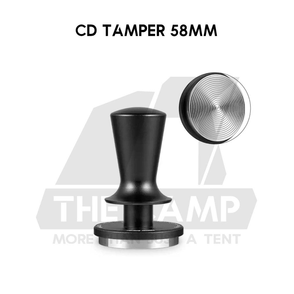 MHW-3BOMBER CD Series / Macaron Series Tamper & Distributor 58mm Black Wood Espresso Machine