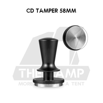 MHW-3BOMBER CD Series / Macaron Series Tamper & Distributor 58mm Black Wood Espresso Machine