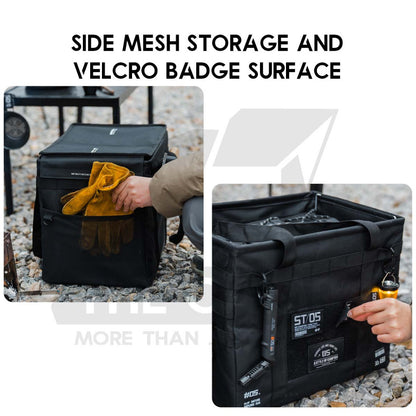 Shinetrip Foldable 32L Tactical Storage Bag Outdoor Camping Molle System Hard Soft Case A580