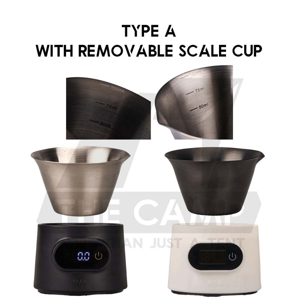 Wellhike Coffee Scale Rechargeable Battery Kitchen Scale Digital Electronic Weight Barista Machine Espresso MHW-3BOMBER