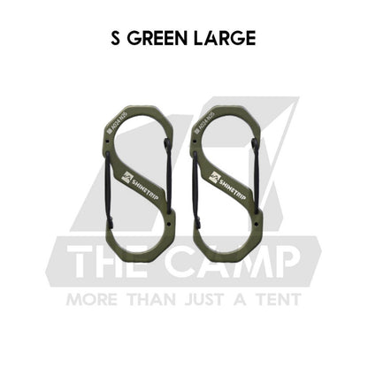 Shinetrip Deck Peg Fishbone Fish Bone Aluminium Carabiner Tarp Flysheet Pole Tent Khemah A572