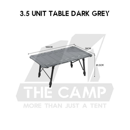 Shinetrip Tuoyu Tactical IGT Table 3.5 /  5 unit  Adjustable Height Expandable Side Outdoor Camping Modular Meja A584