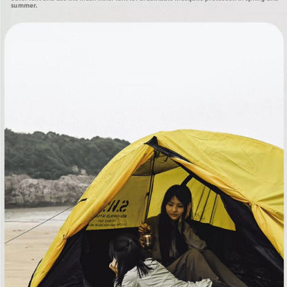 Wellhike SWS Mountain Ridge 2 Pax Tent Person Hiking Lightweight Double Layer with Mesh Outdoor Camping Solo Khemah