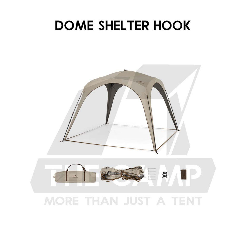 Naturehike Auto Dome Shelter V1 V2 Camping Tarp Inner Tent Extension Flysheet Door Mesh TPU Cloth CNK230WS014