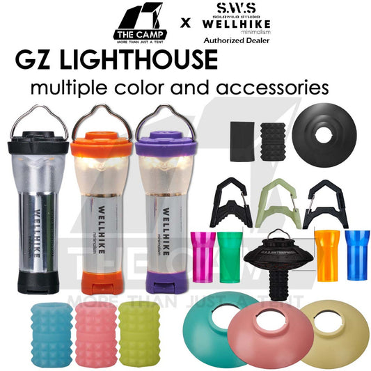 Wellhike SWS GZ Lighthouse LED Light House Torch Lantern Accessories Lamp Shade Reflector Diffuser Hook Goal Zero