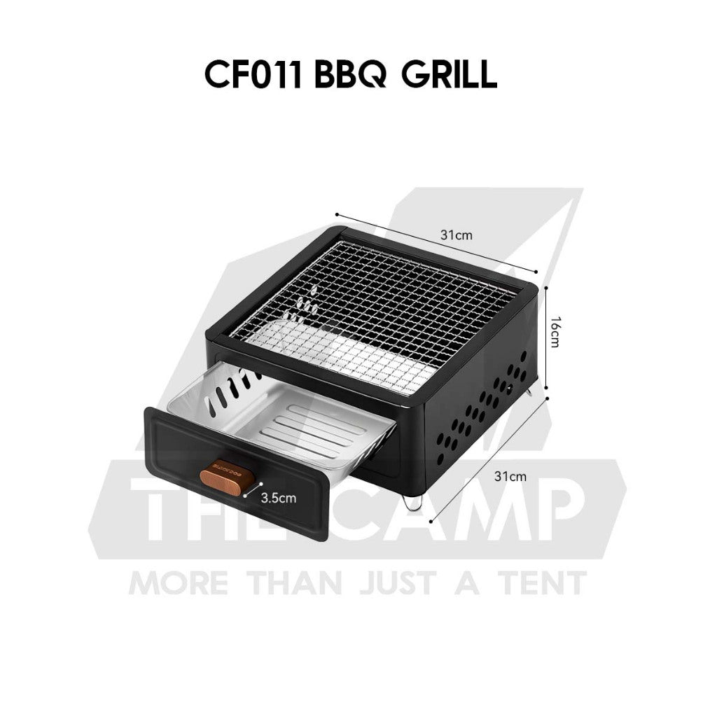 Blackdog Charcoal BBQ Grill Fire Pit Stove Outdoor Camping Folding Foldable Barbecue Firepit CBD2450CF010 CBD2300CF011