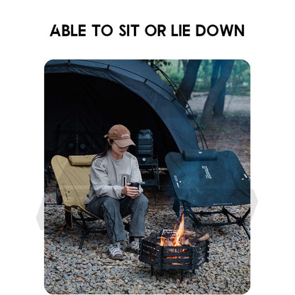 Shinetrip Leisure Chair Foldable Recliner Lounge Compact Storage Outdoor Camping Kerusi Healing A564