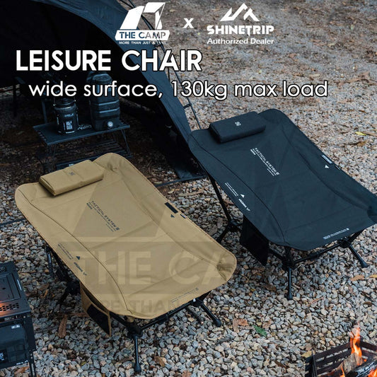Shinetrip Leisure Chair Foldable Recliner Lounge Compact Storage Outdoor Camping Kerusi Healing A564