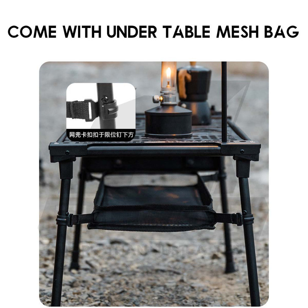 Shinetrip Lightweight IGT Table Adjustable Height 2 unit / 3 unit Compact Storage Outdoor Camping Meja A573