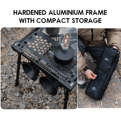 Shinetrip Lightweight IGT Table Adjustable Height 2 unit / 3 unit Compact Storage Outdoor Camping Meja A573