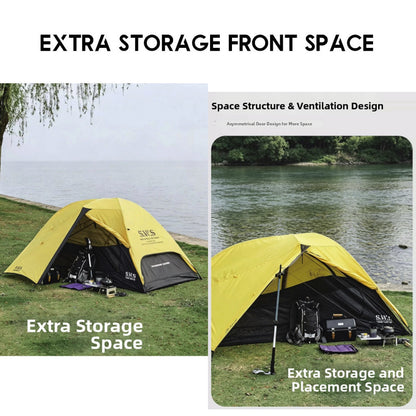 Wellhike SWS Mountain Ridge 2 Pax Tent Person Hiking Lightweight Double Layer with Mesh Outdoor Camping Solo Khemah