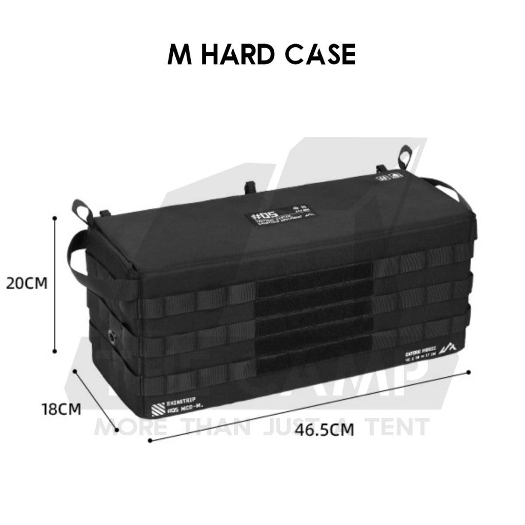 Shinetrip Tactical Storage Bag Hard Case XS S M Outdoor Camping Molle System Kermit Chair Side Pouch Cup Holder A527