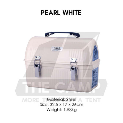 Wellhike SWS Classic Lunch Box 10QT 9.4L Coffee Box LunchBox Top Plate Inner Vintage Accessories Stanley