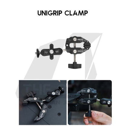 Shinetrip Unigrip Tactical Clamp Universal Lamp Gripper for 19 Tornado Accessories Fan Clip Tripod Light Stand Pole A556