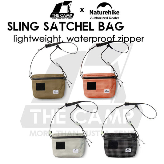 Naturehike Sling Shoulder Bag Outdoor Camping Travel Messenger Satchel Wallet Beg Unisex Kids Perempuan Gift NH20BB204