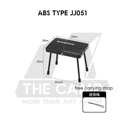 Blackdog Tactical Stool Aluminium Cloth ABS Folding Ultralight Portable Chair Outdoor Camping Bangkul Lipat CBD2650JJ011