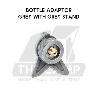 Gas Refill /Bottle Adapter Transfer Nozzle Lighter Adaptor for Outdoor Camping Stove Butane Canister Anti Roll Clip