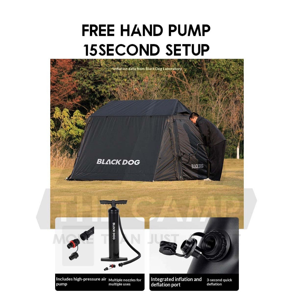 Blackdog Mountain Haven Air Pro Air Tent PU3000mm Inflatable Outdoor Camping Khemah Angin CBD2550WS066