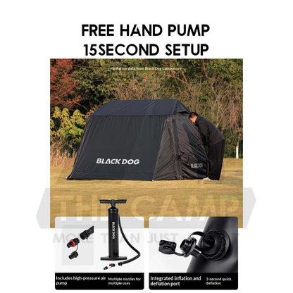 Blackdog Mountain Haven Air Pro Air Tent PU3000mm Inflatable Outdoor Camping Khemah Angin CBD2550WS066