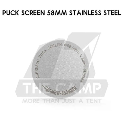 MHW-3BOMBER Paper Filter / Espresso Puck Screen Double Layer 58mm Metal Coffee Reusable Filter for Portafilter Basket