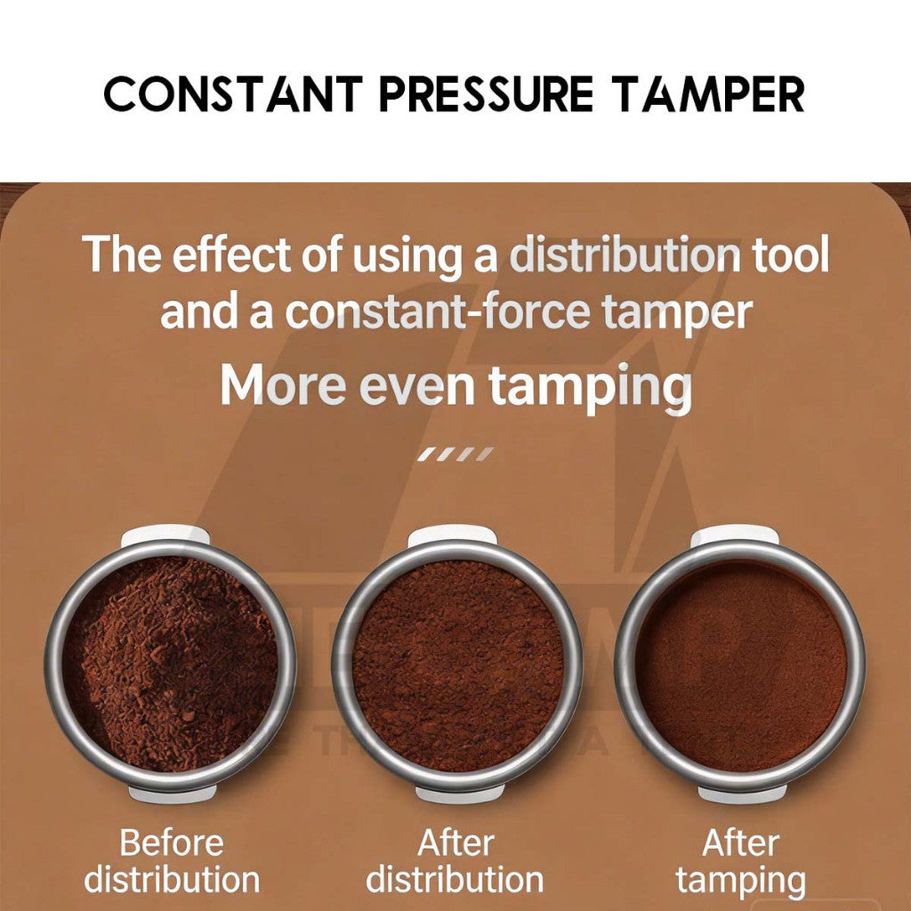 Cliton Constant Tamper 51mm 30lbs Coffee Accessories Constant Pressure Espresso Constant Force CL-YFC06