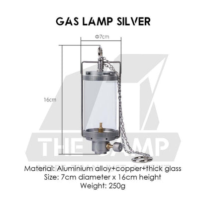 Wellhike SWS Gas Lamp Refillable Reusable Latern Light Aluminium Butane Gas