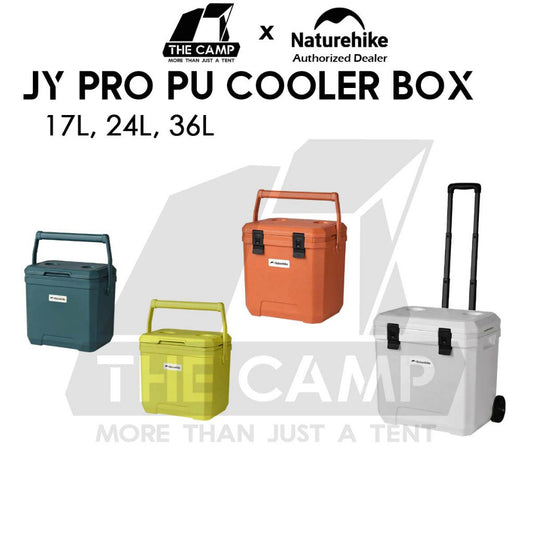 Naturehike JY PRO PU Cooler Ice Box 17L 24L 36L Wheel Camping Outdoor Refrigerator Freezer CNK2650CF012