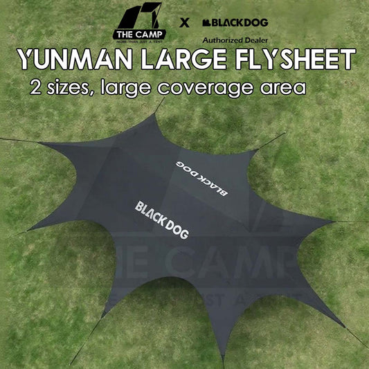 Blackdog YunMan Ultra Large Flysheet Tarp Sunshade Outdoor Camping Commercial Awning Dome Shelter CBD2550WS027