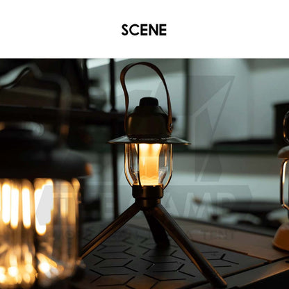 Wellhike SWS Hazelnut Light Retro Lamp Outdoor Camping LED Mini Light Atmosphere Atmospheric Lantern Lampu