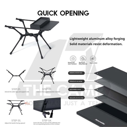 Naturehike Quick Open Table YL01 Yamami Ultra Lightweight Outdoor Camping Hiking Meja CNK2550JJ021