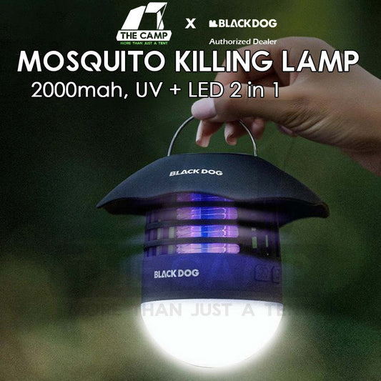 Blackdog Mosquito UV Killing Lamp Camping Tent Light Lantern Portable Multifunctional Electric Shock Hiking CBD2550ZM032