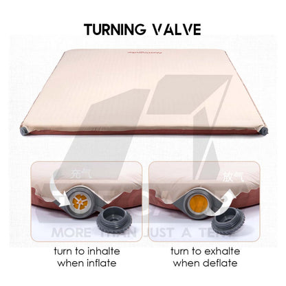 Naturehike 3D Sponge Bed Mattress Auto Inflate 6cm Self Inflatable Single Double Outdoor Camping Foldable NH21FCD11