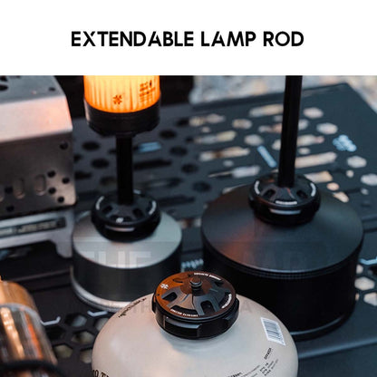 Shinetrip Gas Cap with Lamp Rod Pole Adaptor Outdoor Camping Butane Gas Cover Extension Holder A562
