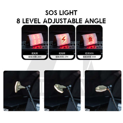 Shinetrip Illuminator Card Light 5000mah High Brightness Outdoor Camping Lamp Tripod Magnet Hanging Lamp Lampu A565
