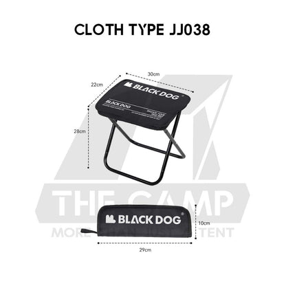 Blackdog Tactical Stool Aluminium Cloth ABS Folding Ultralight Portable Chair Outdoor Camping Bangkul Lipat CBD2650JJ011