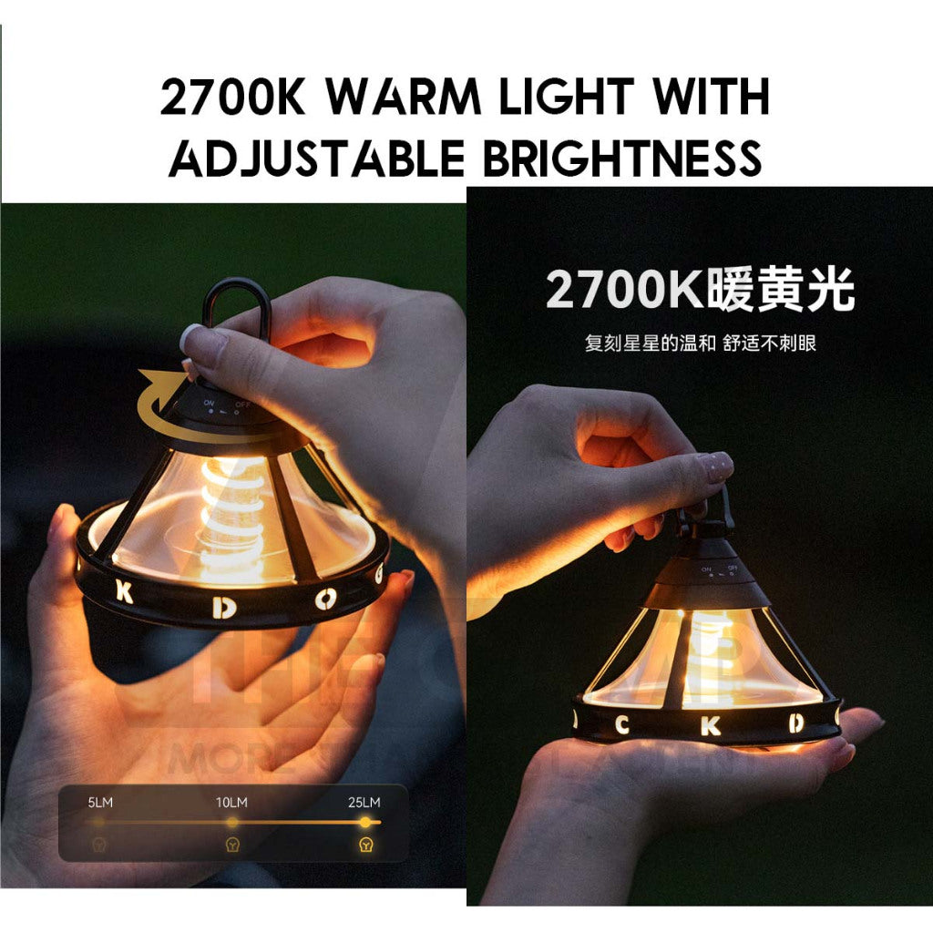 Blackdog ZM029 Hanging Light Atmosphere Ambient Outdoor Camping Lamp Lantern Lampu CBD2550ZM029