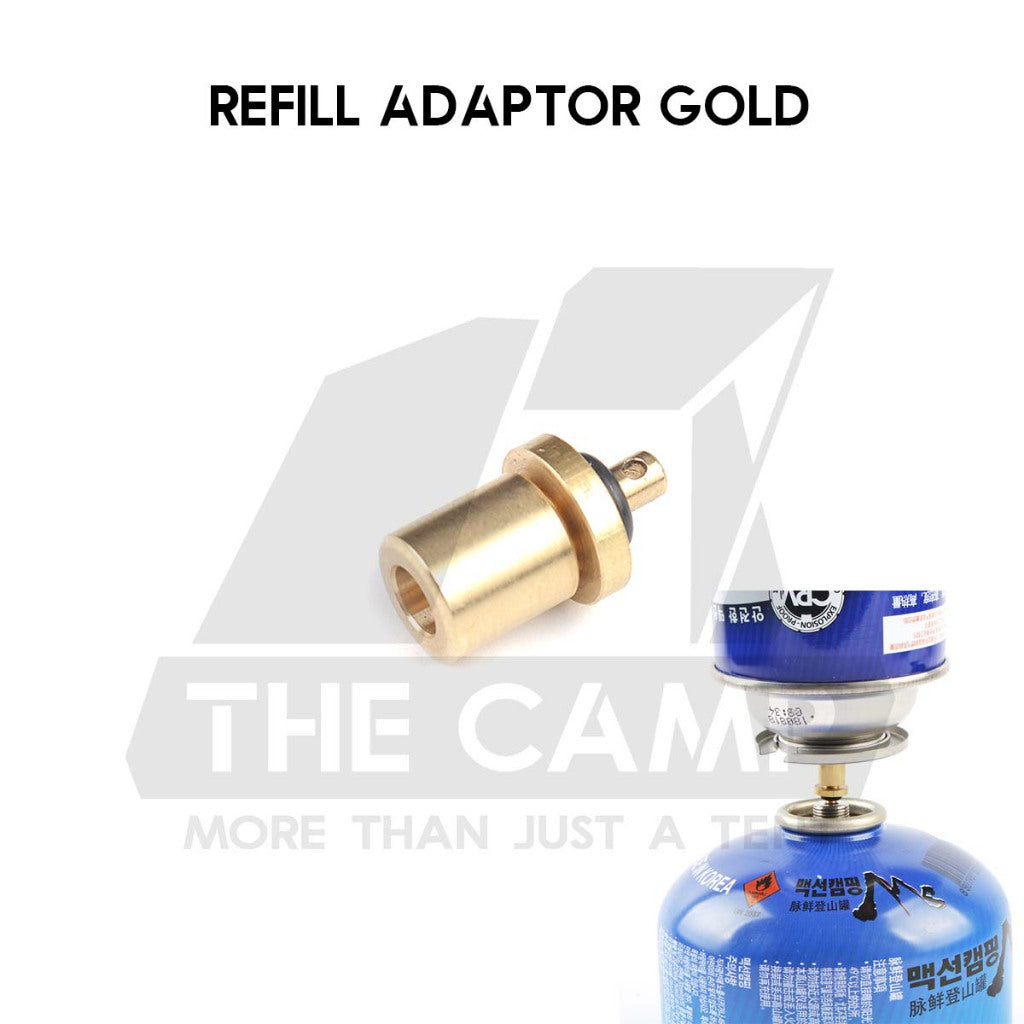 Gas Refill /Bottle Adapter Transfer Nozzle Lighter Adaptor for Outdoor Camping Stove Butane Canister Anti Roll Clip