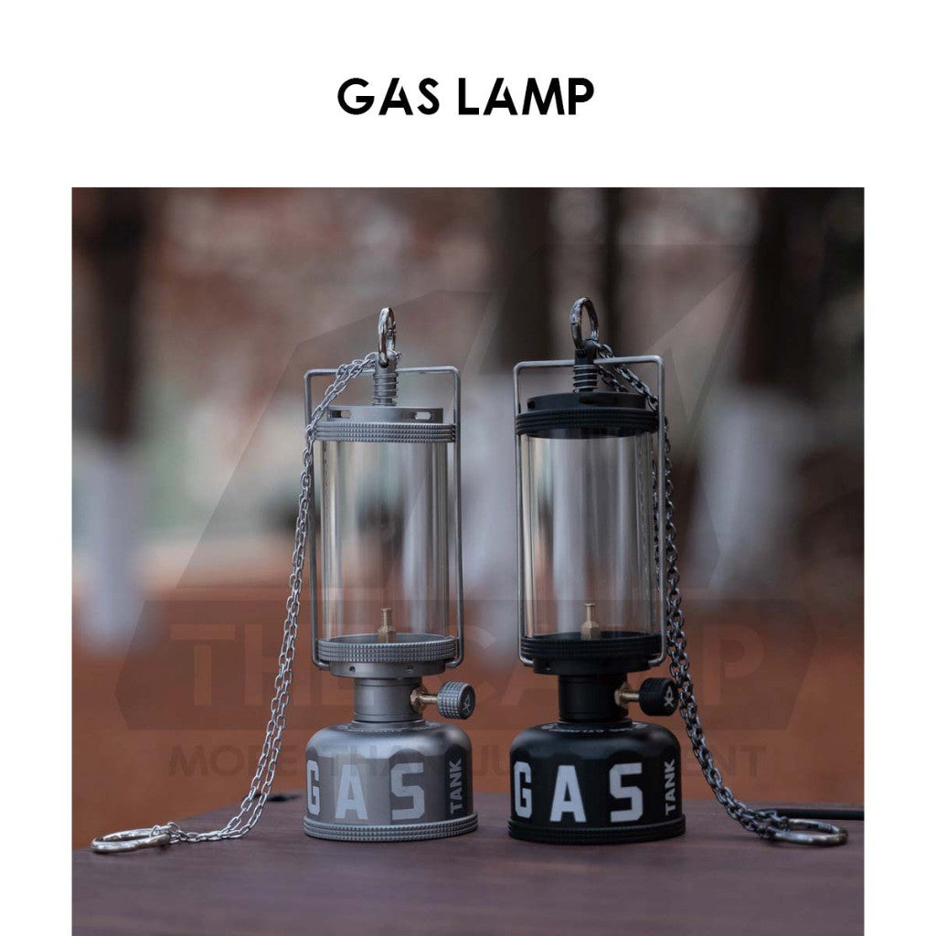 Wellhike SWS Gas Lamp Refillable Reusable Latern Light Aluminium Butane Gas