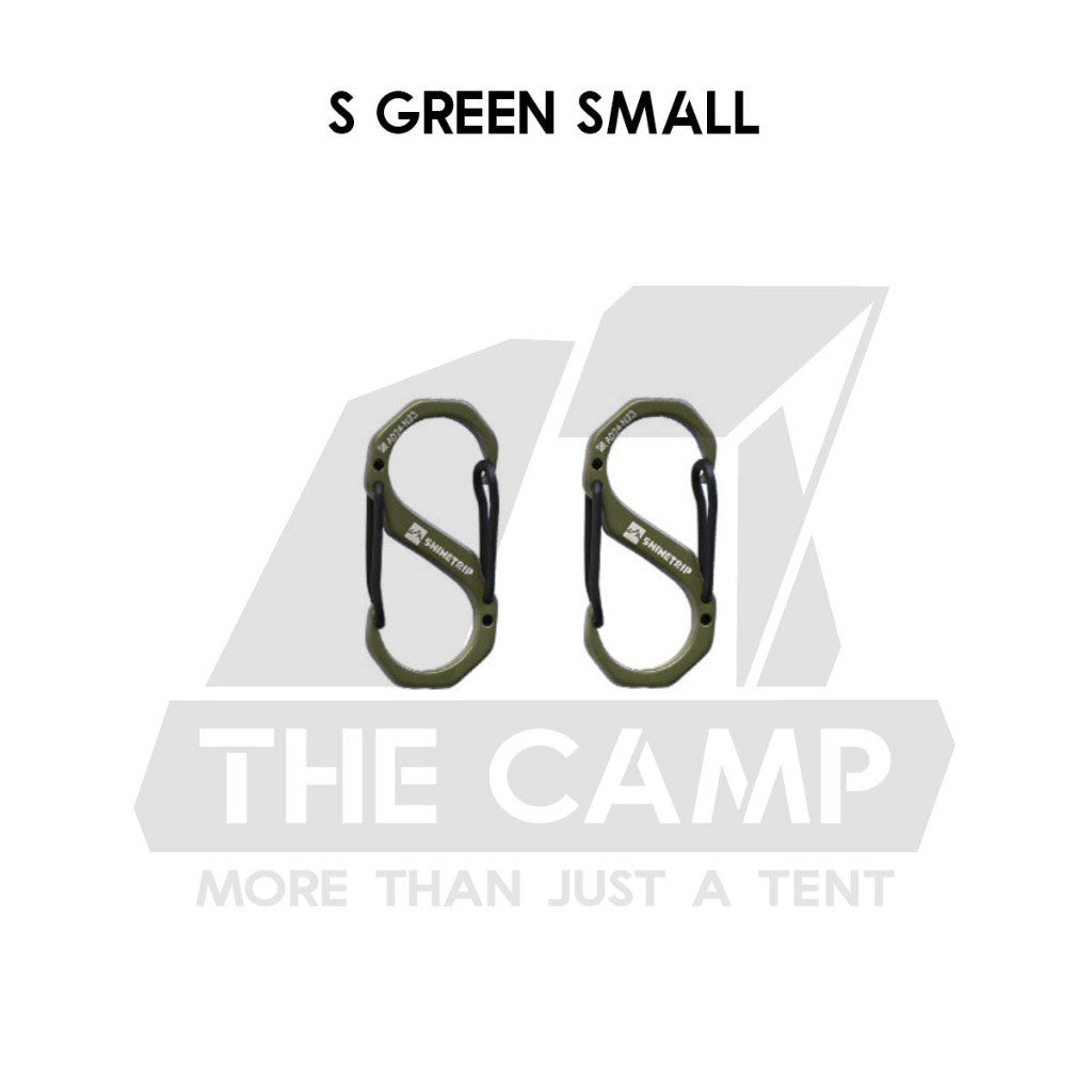 Shinetrip Deck Peg Fishbone Fish Bone Aluminium Carabiner Tarp Flysheet Pole Tent Khemah A572