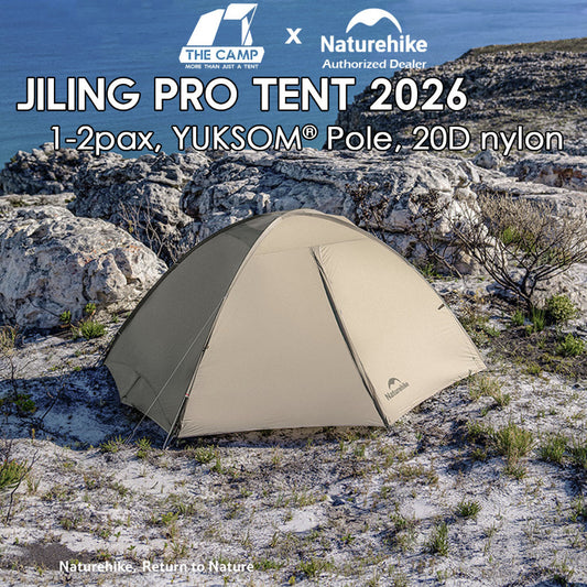 Naturehike JiLing PRO Tent 1 2 Pax Person Ultralight Waterproof Outdoor Camping Khemah Hiking CNK2650WS013